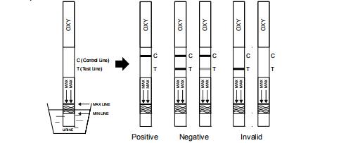 Corredo della cassetta/asta misura-livello/del pannello abuso di droga della prova di ossicodone dell'urina di accuratezza di 98% con CE/ISO13485