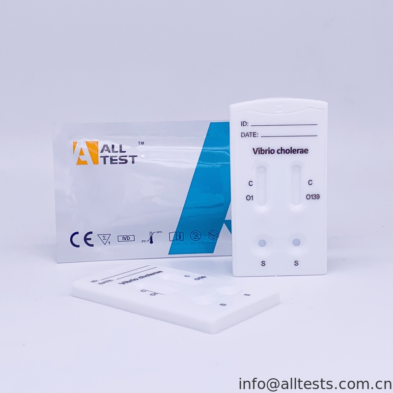 Vibrio cholerae O1/O139 Combo Rapid Test Cassette (Feces) With CE