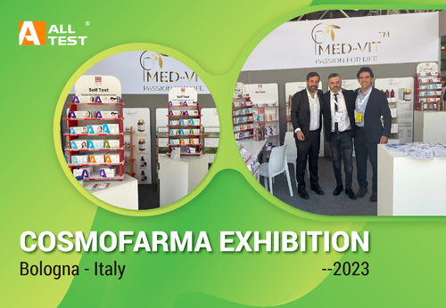 Latest company news about AllTest ha montrato con successo alla mostra di Cosmofarma in Italia
