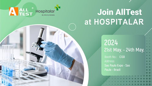 Ultime notizie aziendali su Unisciti all'AllTest all'Hospitalar 2024