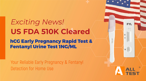 Ultime notizie aziendali su FDA 510 ((k) Cleared - AllTest: affidabile diagnosi della gravidanza precoce e dei farmaci