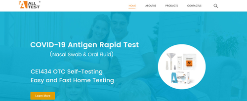 Latest company news about La pagina speciale di ALLTEST COVID-19 ora è online!