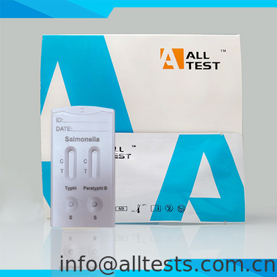 Good price Salmonella Typhi e Paratyphi B Antigene Malattie infettive Kit di test rapidi Accuratezza del test 97,8% in linea
