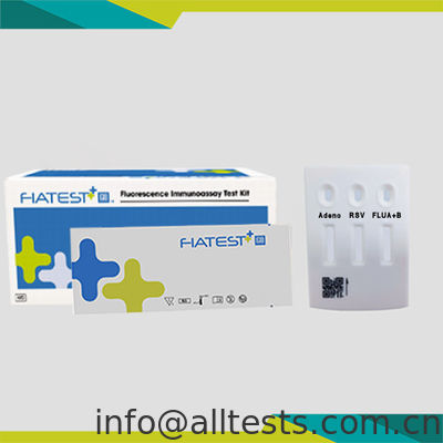 Un buon prezzo. Adenovirus Pneumoniae/RSV/Influenza Test combinato A+B Cassetta Swab nasale-faringeo in linea
