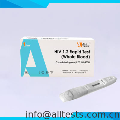 Un buon prezzo. IHI-403H - Test Rapido HIV 1.2 (per autotest)--per la rilevazione dell'HIV in linea