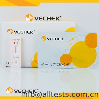 Un buon prezzo. Anticorpo contro Peste des Petits ruminanti (PPR Ab) Cassetta di prova rapida (sangue intero/siero/plasma) in linea