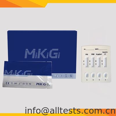 Un buon prezzo. PGI/PGII/Anticorpo H. pylori/Gastrin 17 Test rapido combinato (sangue intero/Siero/Plasma) in linea