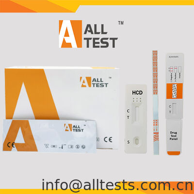 Un buon prezzo. Test rapido di idrocodone (HCD) (Urine)(Striscia/Cassetta/Pannello) in linea