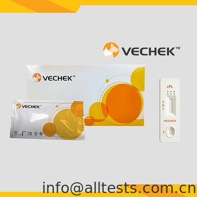 Un buon prezzo. Cassetta di test rapido della lipasi pancreatica canina per risultati rapidi Alta precisione con semplice funzionamento in linea