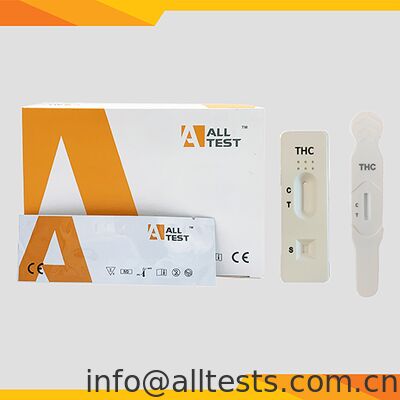 Un buon prezzo. Test rapido del THC per il liquido orale con taglio di 50 ng/mL, tempo di lettura di 3-10 minuti e alta precisione in linea