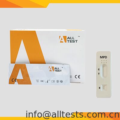 Un buon prezzo. Test rapido MPD per il rilevamento del metilfenidato con tempo di lettura di 5-10 minuti e 1000 ng/mL tagliati nel sangue intero/serumo/plasma in linea