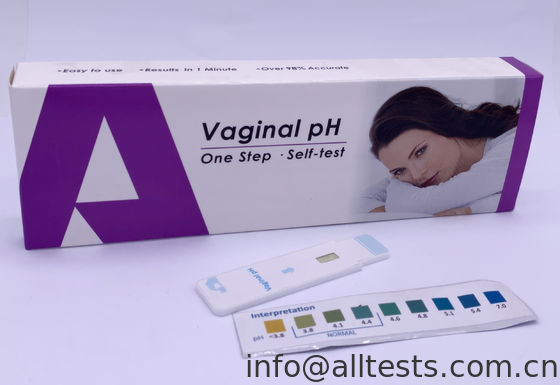 Un buon prezzo. Tampone vaginale delle alte strisce test rapide di sensibilità pH nessuna reattività crociata per uso domestico in linea