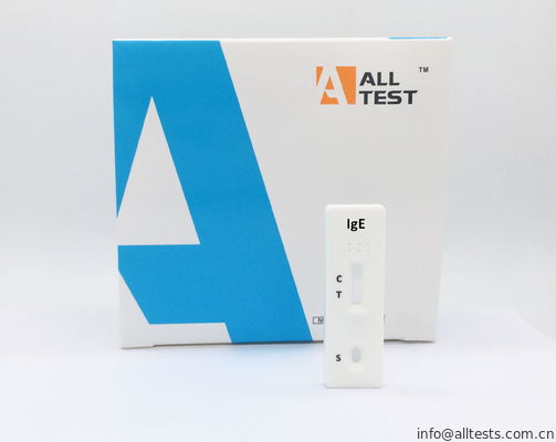 Good price Prova rapida totale di IgE con il CE globale di accuratezza 98,6% approvato in linea