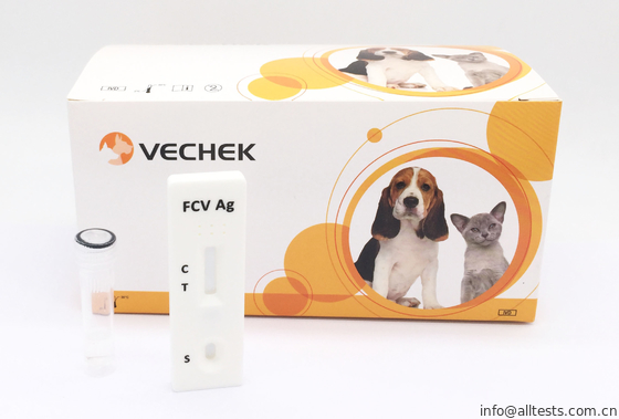 Good price Corredi rapidi del test diagnostico della prova felina calicivirus AG con di facile impiego in linea