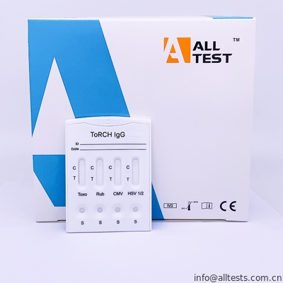 Good price Cassetta rapida combinata ITOG -445 della prova di IgG della TORCIA di AllTest 24 mesi di tempo dello scaffale in linea