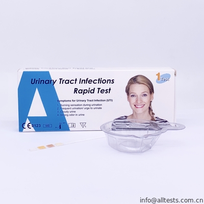 Good price Guida di utenti rapida della striscia del reagente di analisi delle urine dei corredi di infezioni delle vie urinarie di OTC in linea