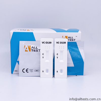 Good price Cassetta rapida della prova di vibrio cholerae O139 (VC O139) (feci) in linea