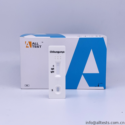Good price Cassetta rapida della prova di Chikungunya IgG/IgM (siero/plasma) in linea