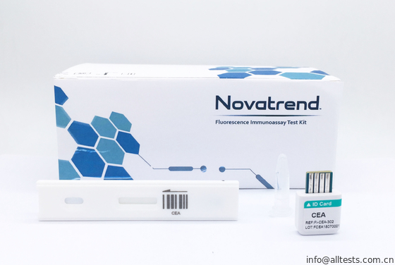 Good price Uso facile dell'antigene della prova carcinoembrionaria conveniente di (CEA) dal siero /Plasma dell'analizzatore di dosagggio immunologico di fluorescenza di Novatrend in linea