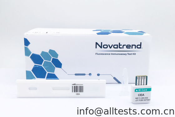 Un buon prezzo. Uso facile dell'antigene della prova carcinoembrionaria conveniente di (CEA) dal siero /Plasma dell'analizzatore di dosagggio immunologico di fluorescenza di Novatrend in linea