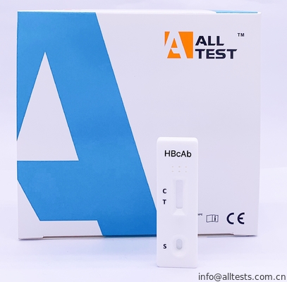 Good price Corredi rapidi della prova di HBcAb CE/di ISO13485 per individuare l'anticorpo del centro di epatite B (HBcAb) in siero o in plasma in linea