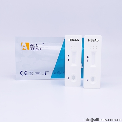 Good price Cassetta rapida della prova di HBeAb (siero/plasma) in linea