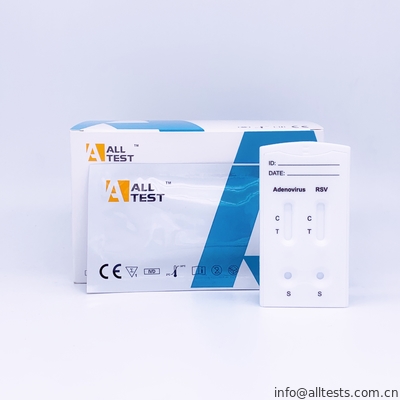 Good price Adenovirus e segno rapido combinato del CE della cassetta della prova di RSV (tampone rinofaringeo) in linea