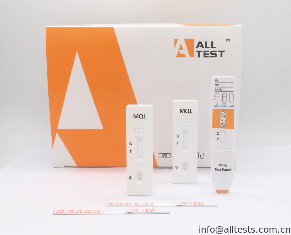 Ease to use Methaqualone (MQL)  Diagnosis Drug AbuseTest Cassette/Dipstick/Panel Kit With CE