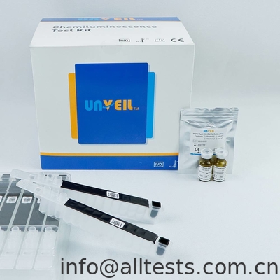Good price Ng/ml dei CE 2,5 - 10000 di Kit Chemiluminescence Immunoassay della prova del D-dimero in linea