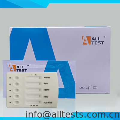 Good price Kit di test rapidi per malattie infettive Kit di test per malattie respiratorie Adenovirus/RSV/HMPV/HPIV/Influenza in linea