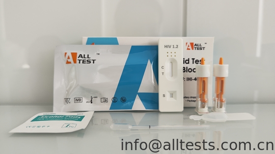 Good price HIV 1.2 Test rapido Cassetta Autotest Test a domicilio (sangue intero / urina / liquido orale) in linea