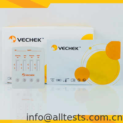 Good price Ehrlichia canina / Anaplasma / Anticorpo Babesia / Antigene CHW Combo Rapid Test Cassette in linea