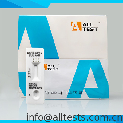 Good price Immunoassay cromatografico rapido per SARS-CoV-2 e antigeni influenzali A B nei test delle malattie infettive Swab in linea