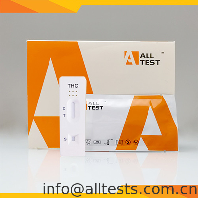 Good price Cassetta di test rapido del THC Fluido orale rileva la marijuana nel liquido orale umano a 3,5 ng/mL in linea