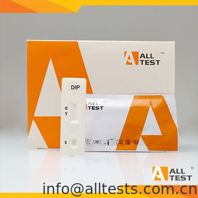 Good price 5 minuti di tempo di prova DIP Cassetta di prova di superficie di plastica per risultati accurati in linea