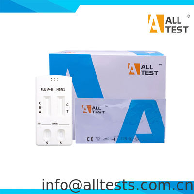 Un buon prezzo. IFH5-525 -- Test Rapido Combinato per Antigeni Influenza A/B+H5N1 (Tampone) in linea