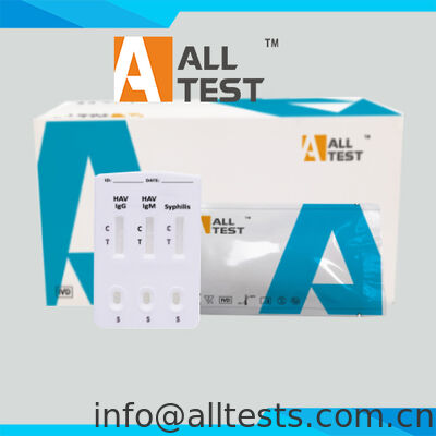 Un buon prezzo. Test rapido combinato HAV IgG/IgM e sifilide (sangue intero/siero/plasma) in linea
