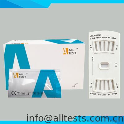 Un buon prezzo. Test rapido dell'antigene respiratorio multiplesso (influenza B/influenza A/HPIV 1/3/HPIV2/HMPV/BP/HBoV/Adeno/MP/RhV/RSV/COVID-19) in linea