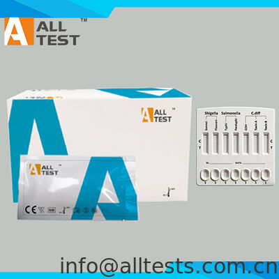 Un buon prezzo. Test Rapido per Diarrea Batterica per Shigella/Salmonella/C.diff con Risultati Rapidi in 10 Minuti Alta Precisione e Facile Interpretazione Visiva in linea