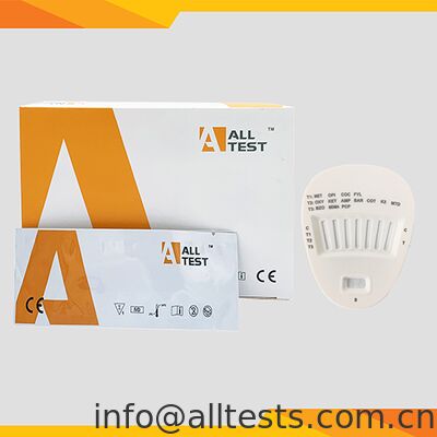 Un buon prezzo. Test Rapido Multiparametrico per Droga in Saliva con Tempo di Lettura 3~10 Minuti, Certificato CE, e Fino a 17 Droghe Testate in linea