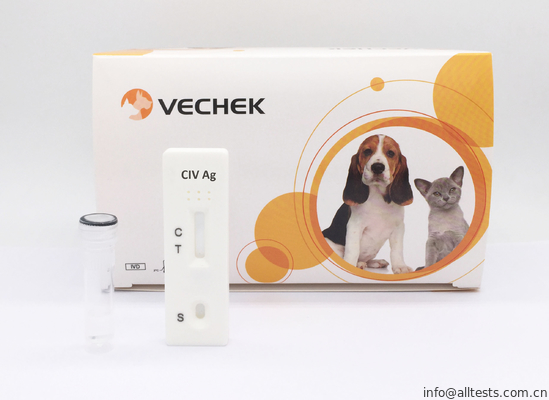 Good price Prova canina virus dell'influenza AG facendo uso del corredo diagnostico rapido semplice e di Qucikly in linea