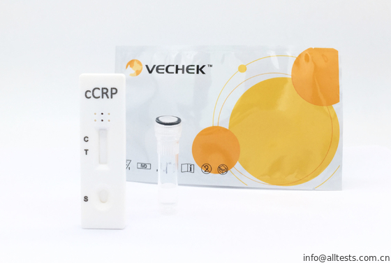 Good price Prova reattiva canina della proteina di Crp C basata sull'analisi laterale di Immunochromatographic di flusso in linea