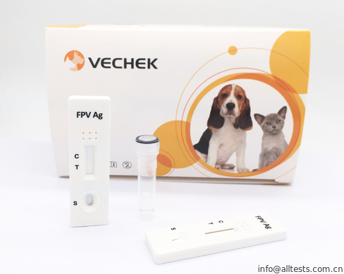 Good price Prova felina virus AG di Panleucopenia dei corredi batterici rapidi superiori della prova con utilizzazione elastica in linea