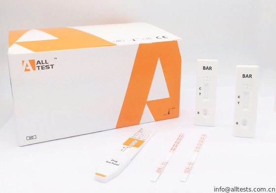 Good price Diagnosi rapida dell'OEM del corredo della prova della cassetta/asta misura-livello/striscia di abuso di droga di Dispoable ANTIVARI dei barbiturati con CE in linea