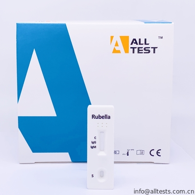 Good price Corredi rapidi della prova di AllTest per la rilevazione qualitativa degli anticorpi di IgM e di IgG a rosolia in linea