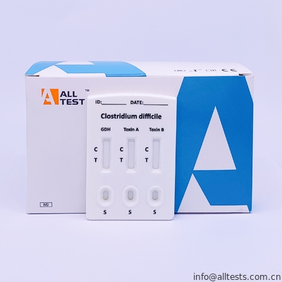 Good price Clostridium difficile GDH + tossina feci rapide combinate della cassetta della prova di B + di A in linea