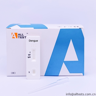 Good price Test rapido IgG/IgM Ab per la dengue Cassetta di diagnosi in un solo passo Esame del sangue Esame delle malattie infettive tropicali Esame IgG in linea