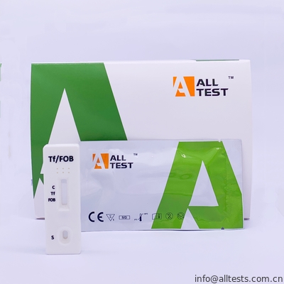 Good price Rilevazione qualitativa umana dell'emoglobina/transferrina del test diagnostico rapido del sangue con CE in linea