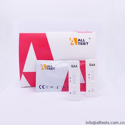 Good price Cassetta rapida leggente veloce della prova di SAA, CE rapido dei corredi del test diagnostico approvato in linea