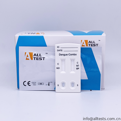 Good price Corredi rapidi combinati della prova IgG/IgM e NS1 di febbre rompiossa caratterizzati da un inizio improvviso di febbre in linea